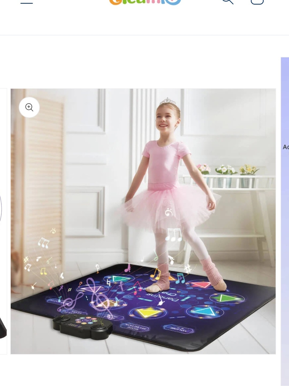 Light-Up 8 Arrow Dance Mat - Multicolor LED🌷🎉 - Picture 2 of 6